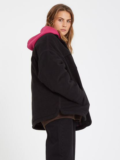 Ottamam Overshirt Jacket - BLACK