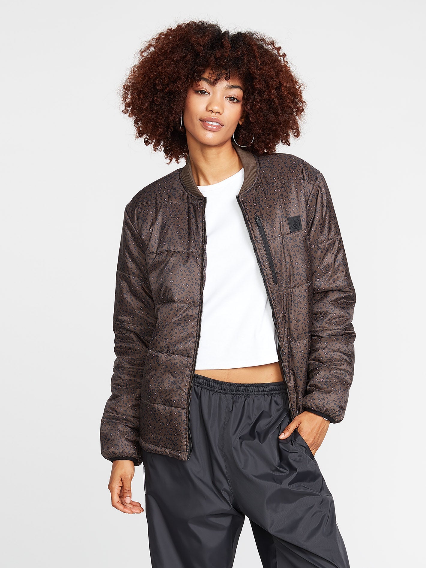 Veste Puff Off - ESPRESSO