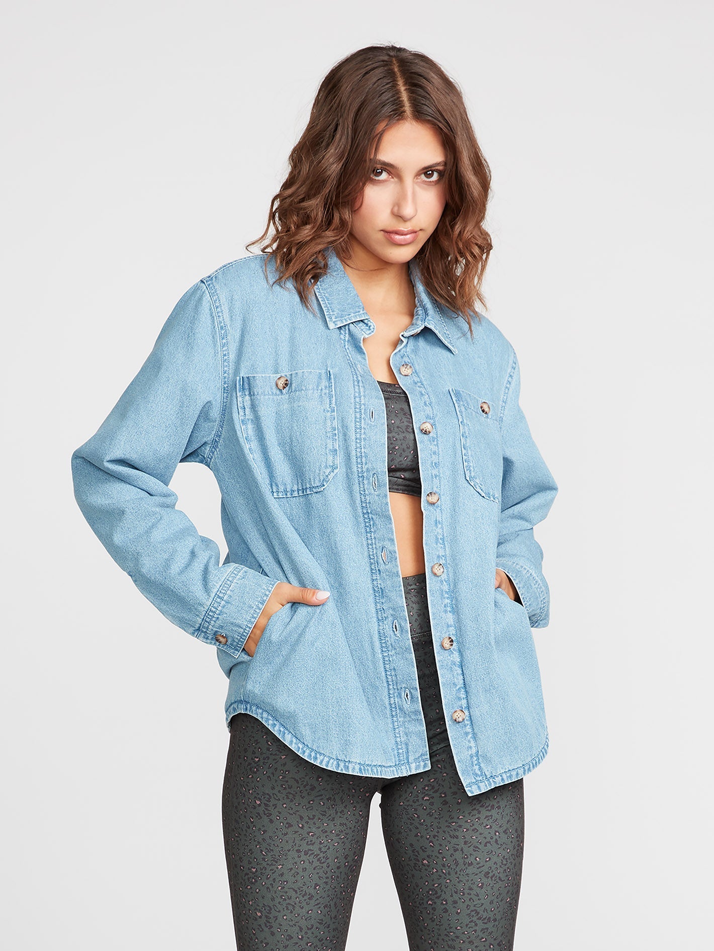 Veste Layer Me Shacket - LAVENDER