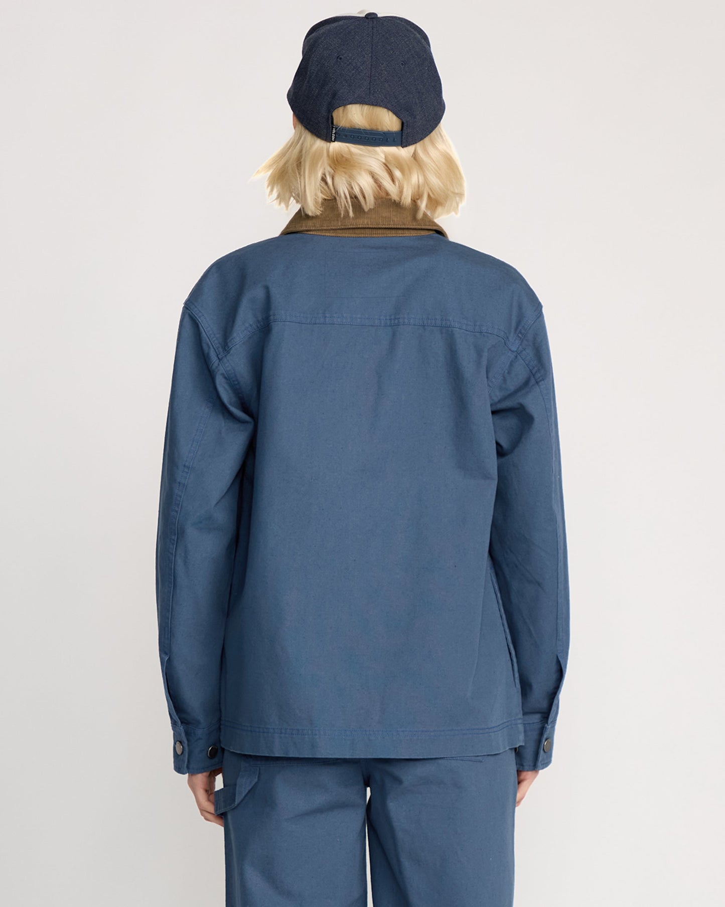 Vollschnitt-Arbeitsjacke - Harbor Blue
