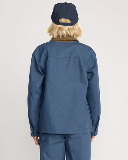 Vollschnitt-Arbeitsjacke - Harbor Blue