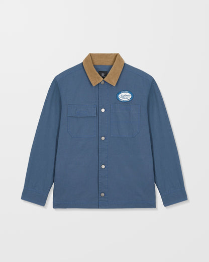 Vollschnitt-Arbeitsjacke - Harbor Blue