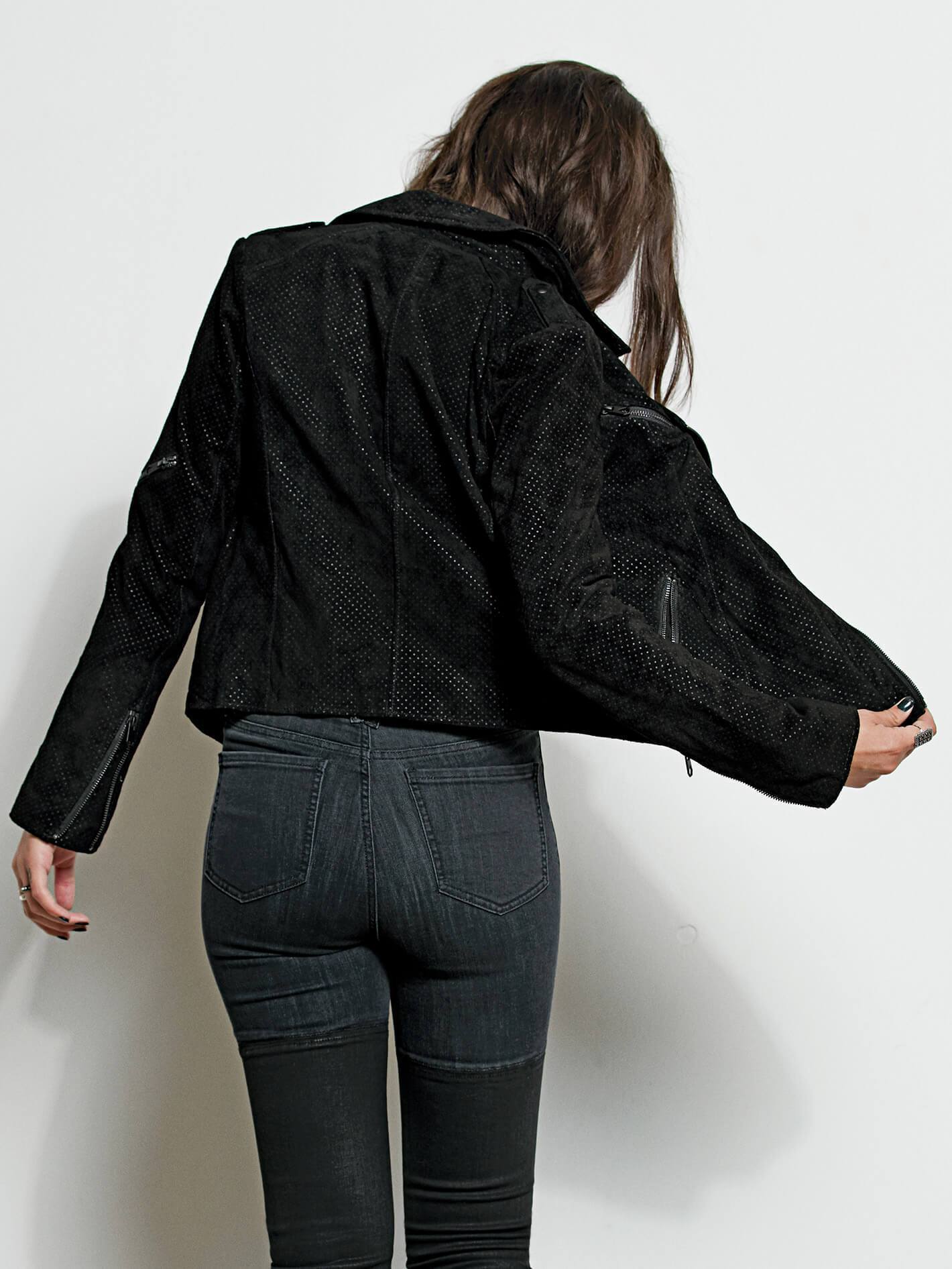 Motorin' Jacke - Schwarz