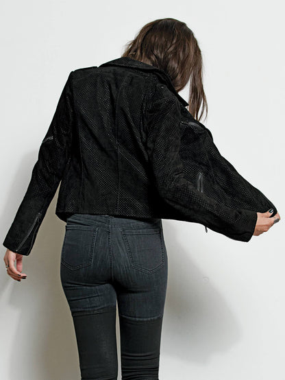 Motorin' Jacke - Schwarz