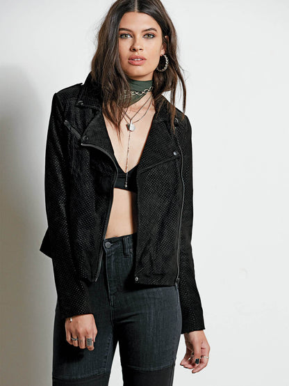 Motorin' Jacke - Schwarz
