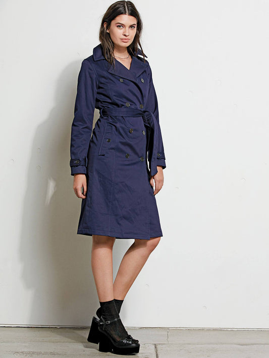 GMJ TRENCHCOAT INDIGO
