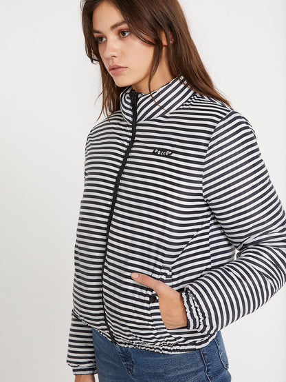 Puffs N Stuf Reversible Down Jacket - BLACK