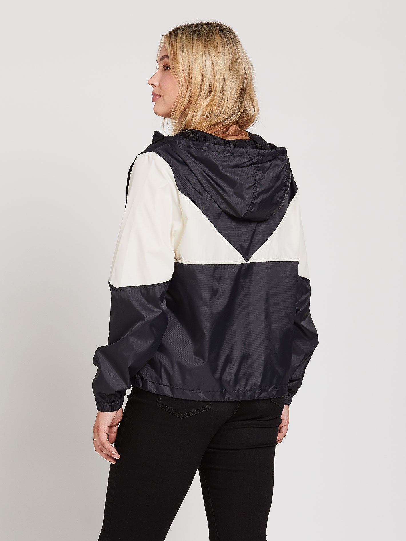 Wind Stoned Jacke - SCHWARZ WEISS
