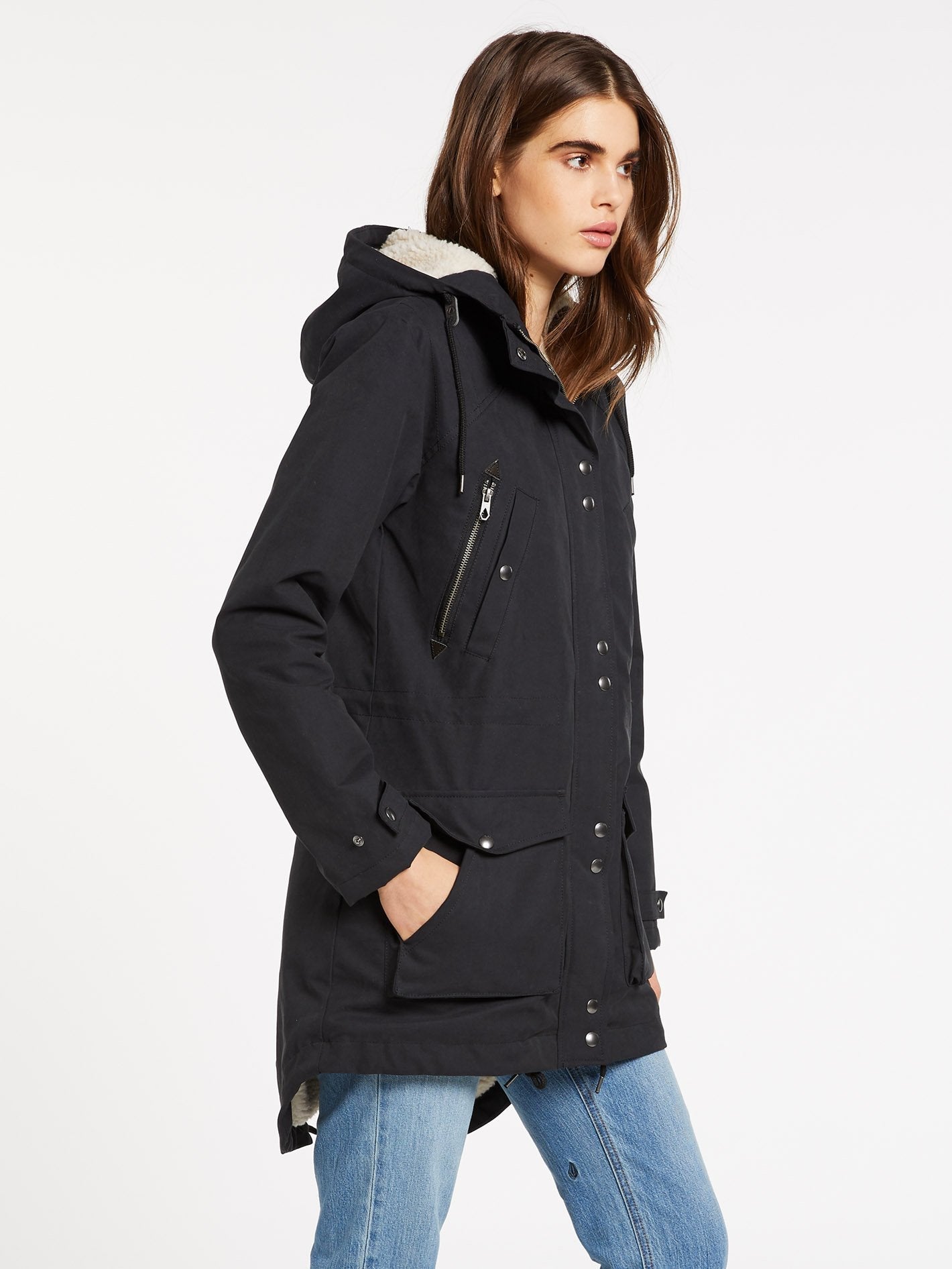 Walk on By 5K Parka - Schwarz