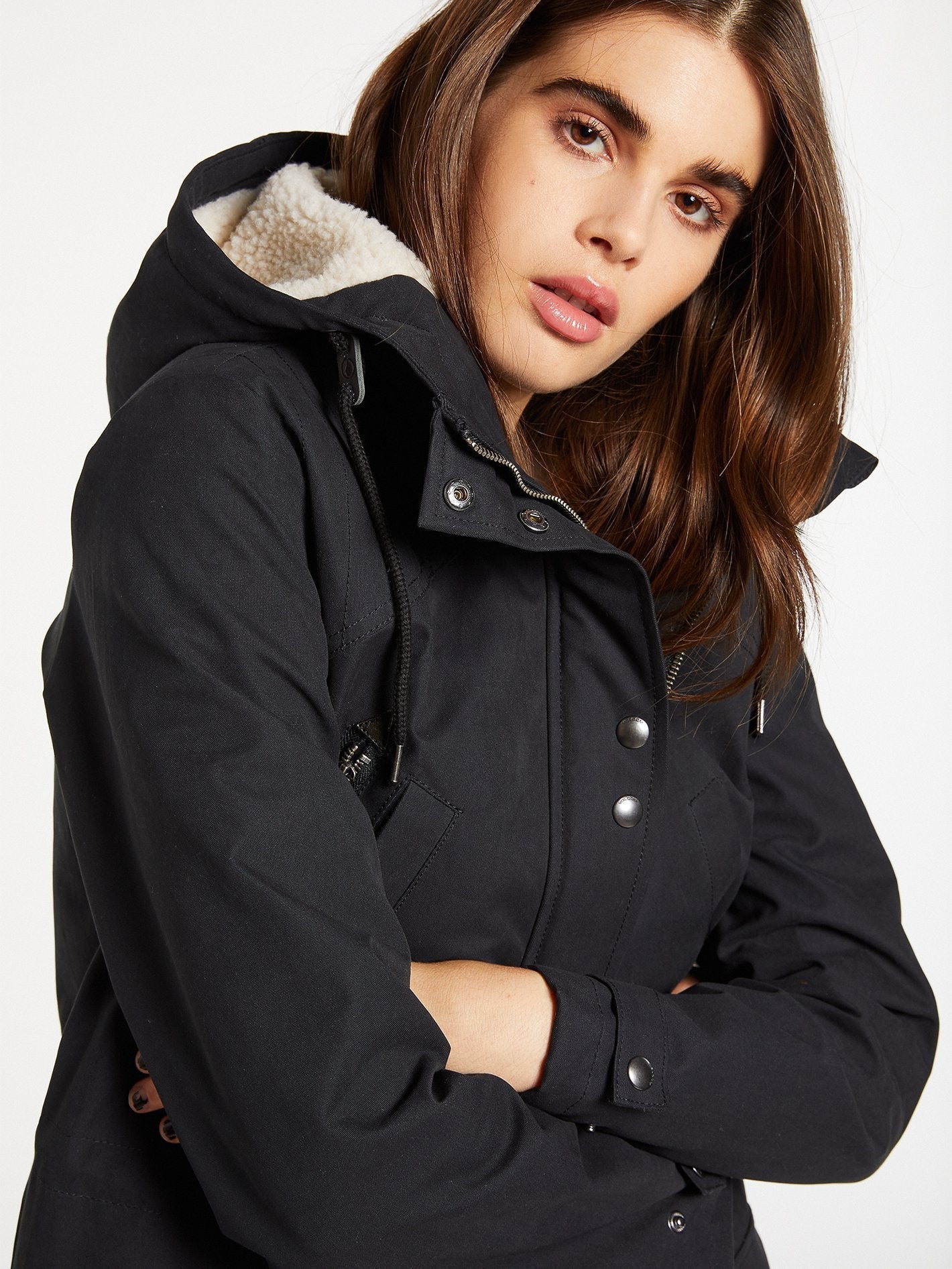 Walk on By 5K Parka - Schwarz
