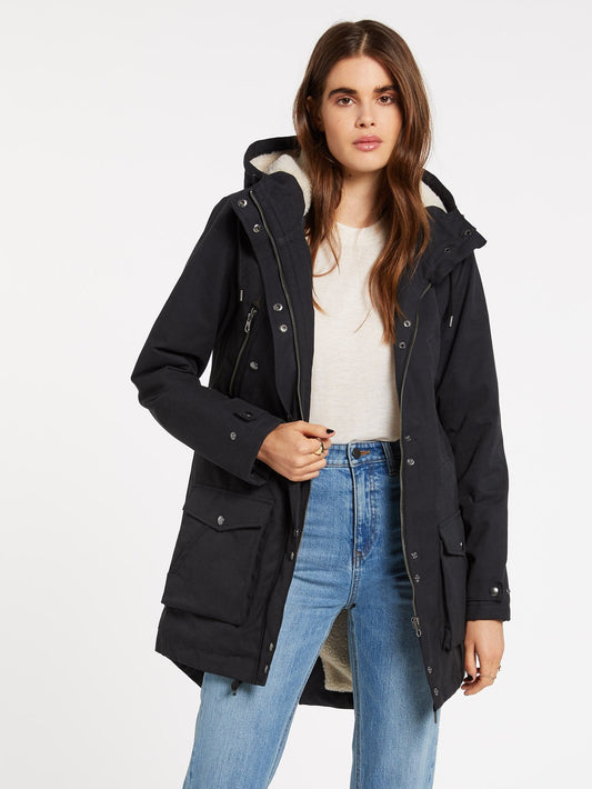 Walk on By 5K Parka - Schwarz