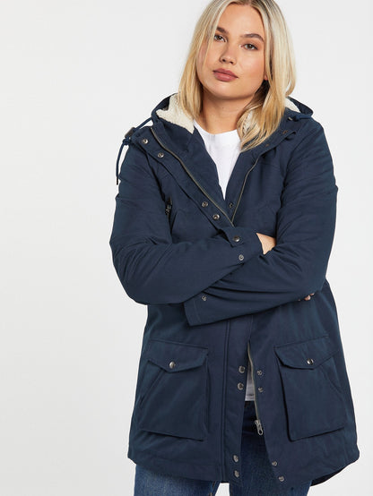 Walk on By 5K Parka - SEA NAVY
