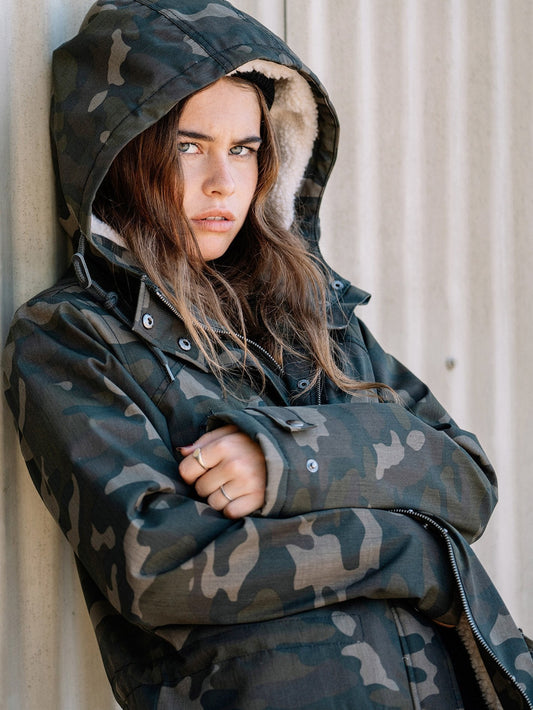 Walk on By 5K Nuts Parka – CAMOUFLAGE