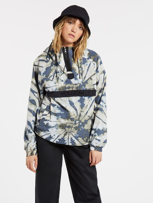 Throback Ins Windbreaker-Jacke – MEHRFACH