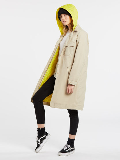 Manteau Strencher Coat - PALE KHAKI