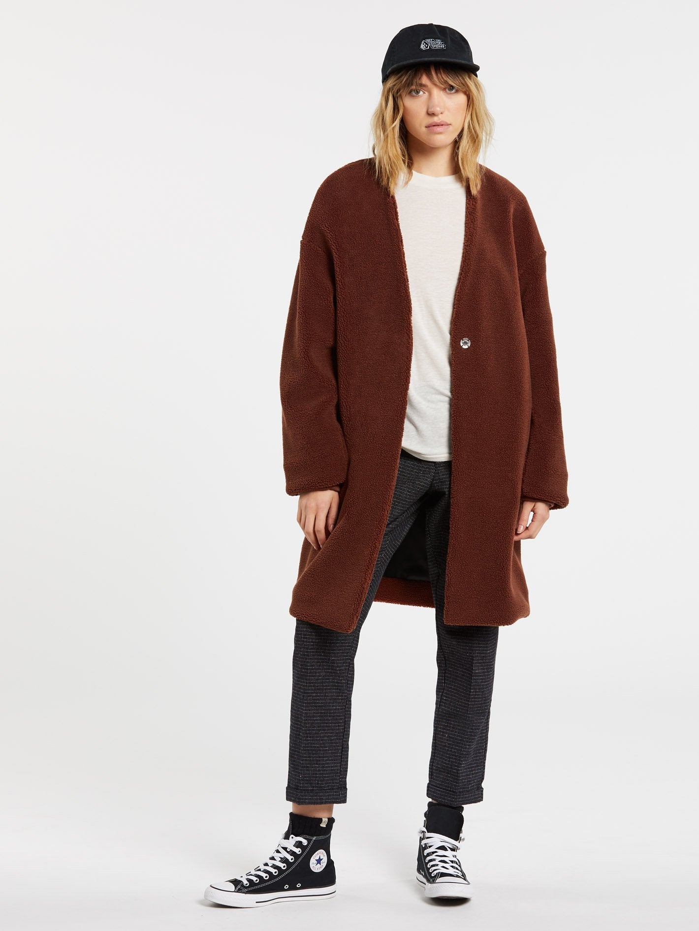 Manteau Pho Fur - BRICK