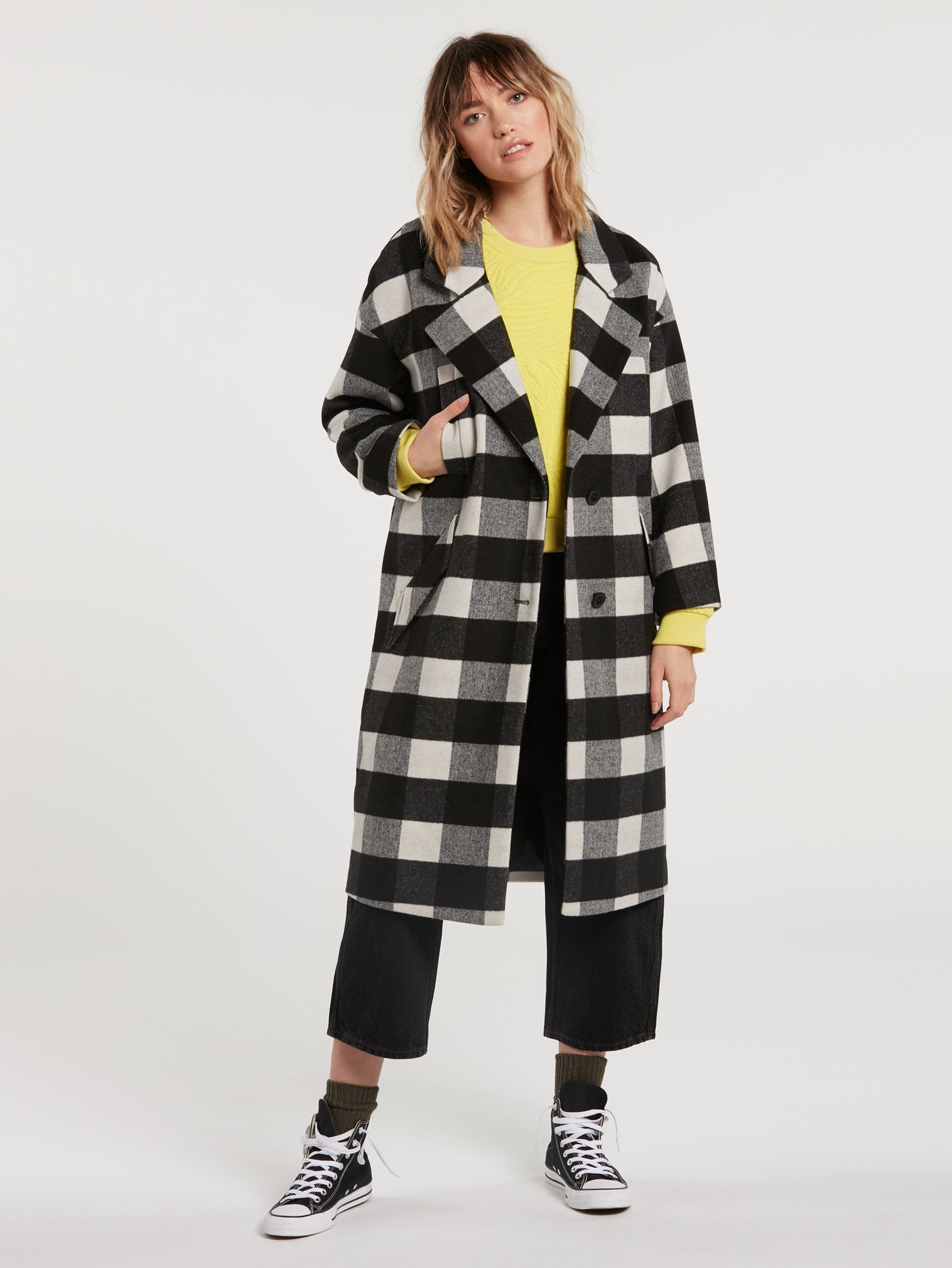 Manteau Over - BLACK