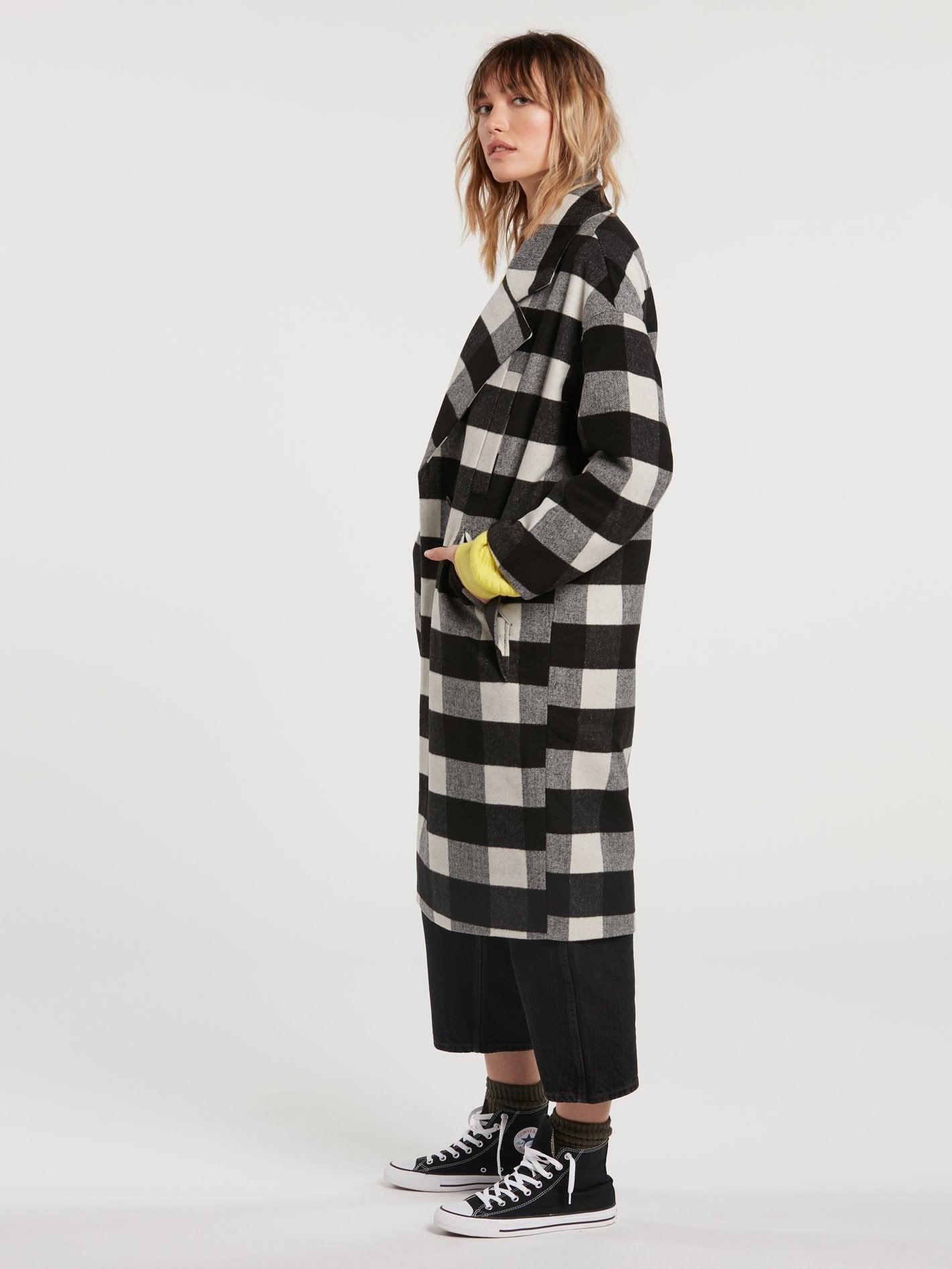 Manteau Over - BLACK