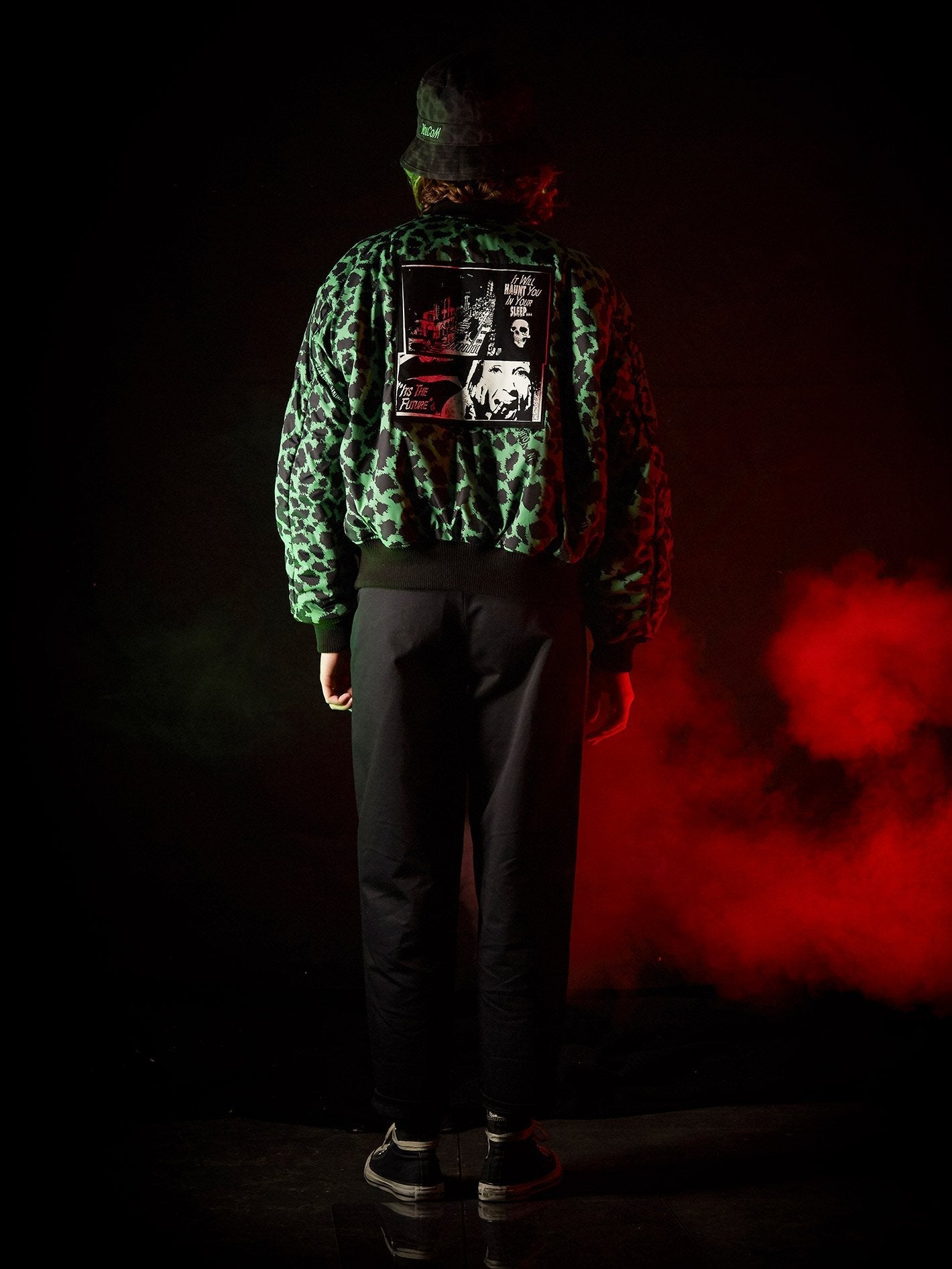Greenfuzz Bomberjacke – SCHWARZ