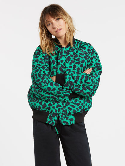 Greenfuzz Bomberjacke – SCHWARZ
