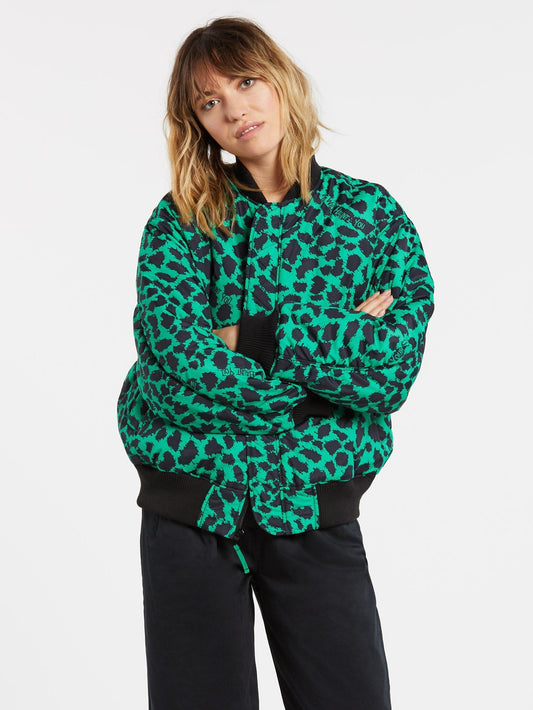 Greenfuzz Bomberjacke – SCHWARZ