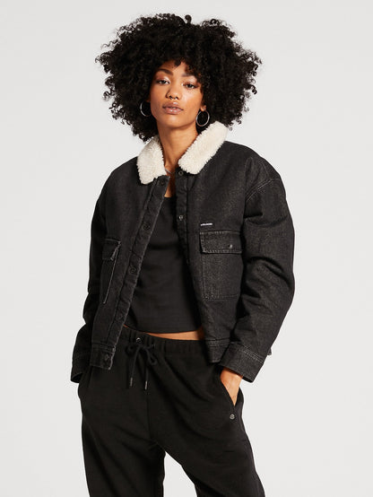 Weaton Jacke - SCHWARZE KOMBINATION