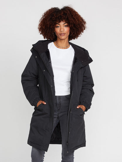 Sleepi Puff Parka – SCHWARZ