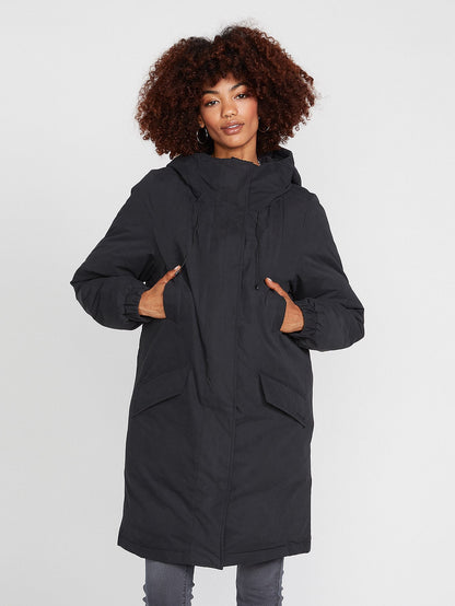 Sleepi Puff Parka – SCHWARZ