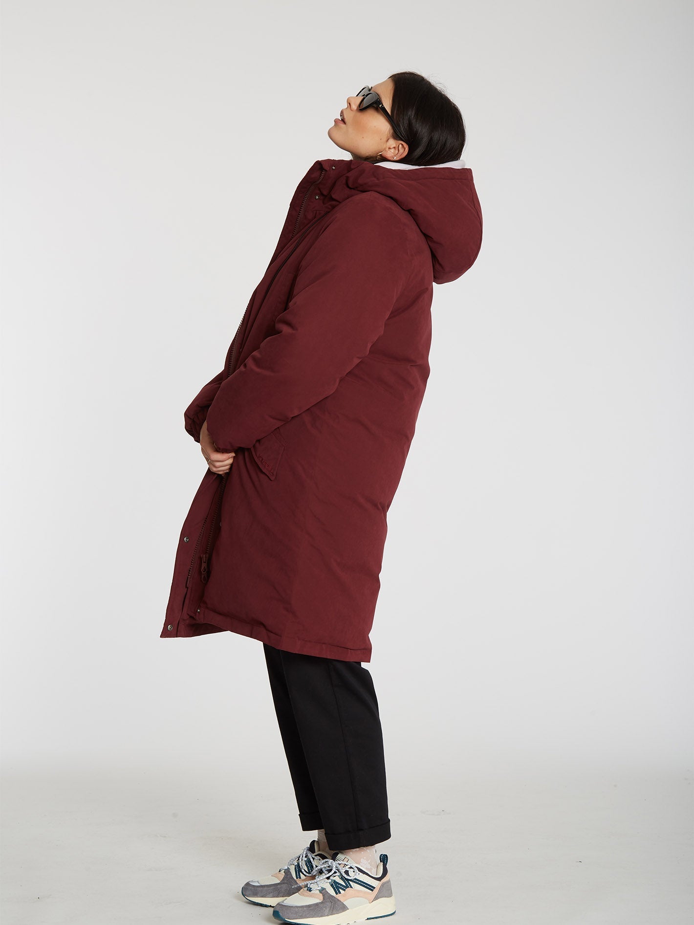 Sleepi Puff Parka - BURGUNDERROT