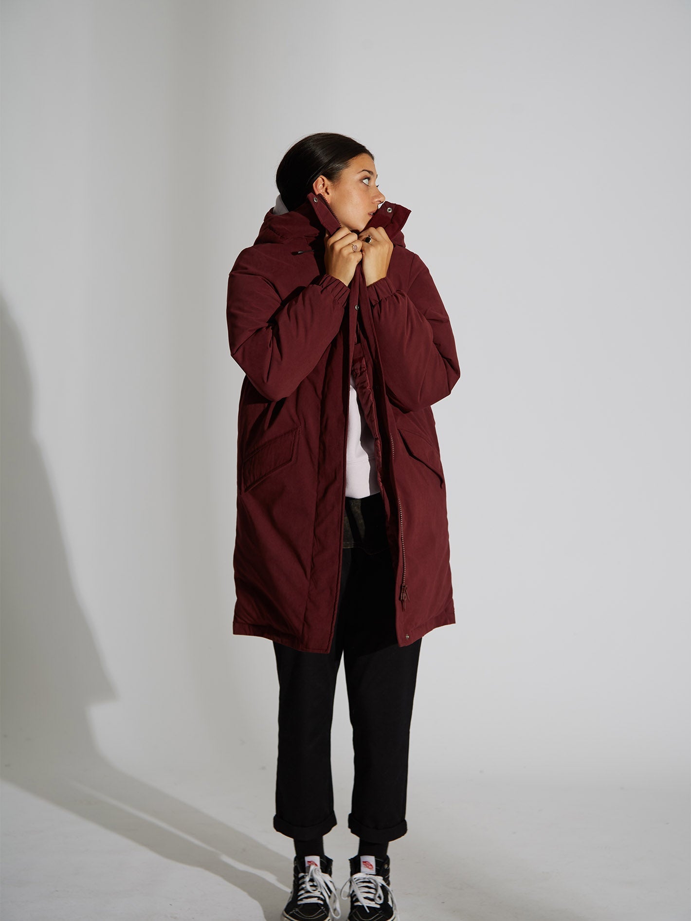 Sleepi Puff Parka - BURGUNDERROT