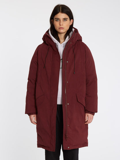 Sleepi Puff Parka - BURGUNDERROT