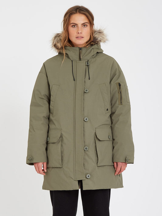 Parka Warmer N Over 5K - ARMY GREEN COMBO