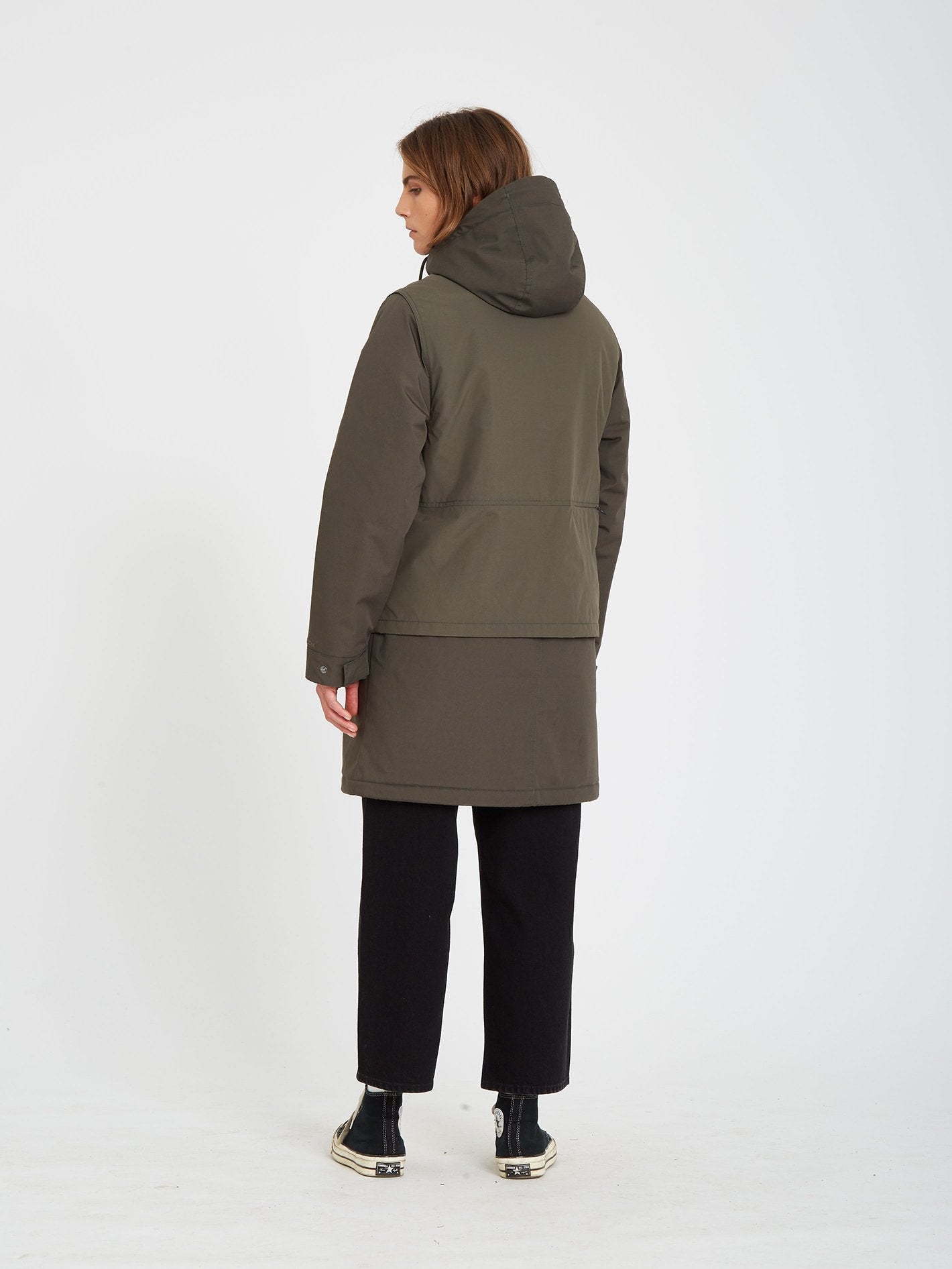 Cimandy 5K 3 in 1 Parka - ARMY GREEN COMBO