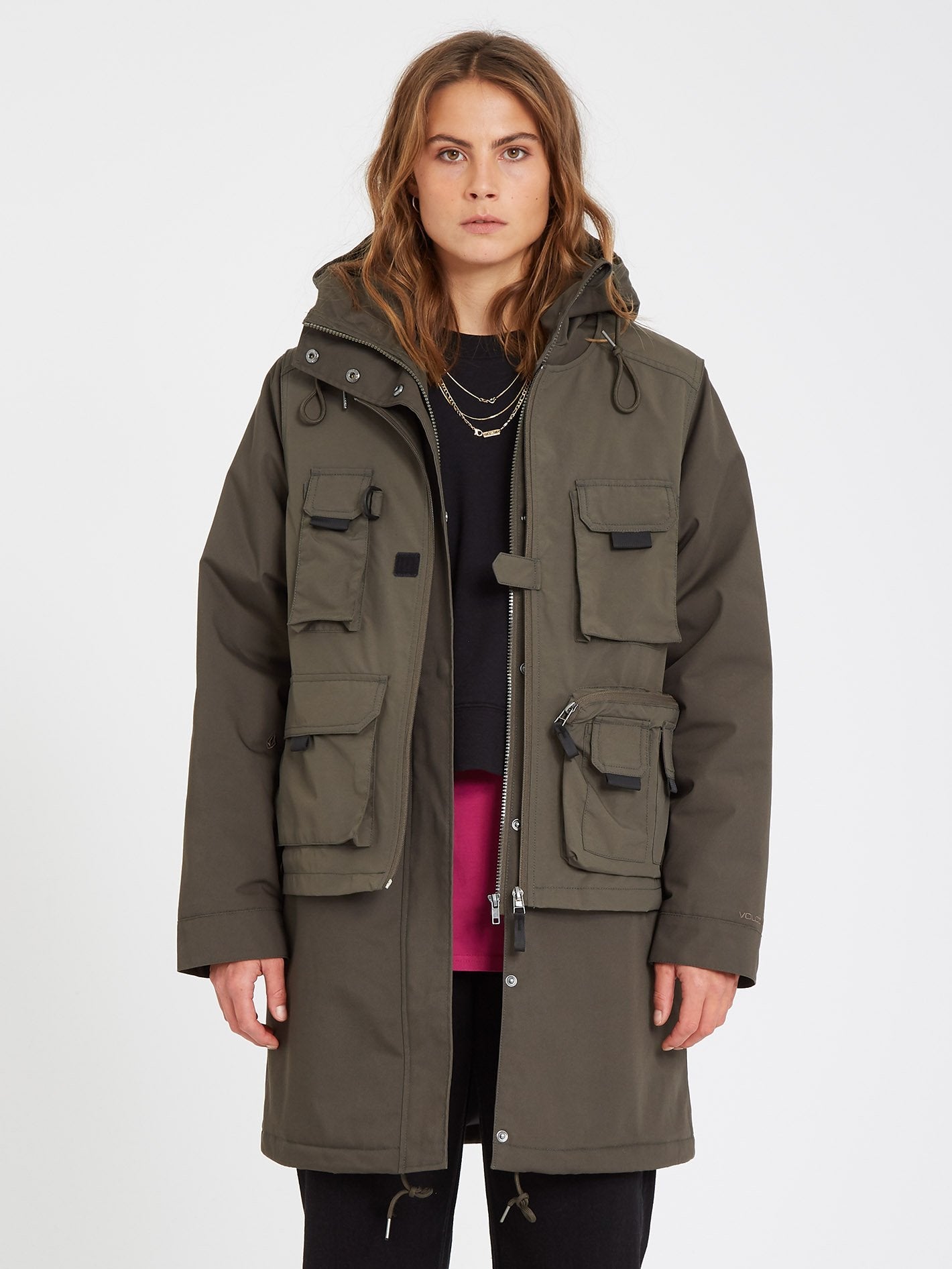 Cimandy 5K 3 in 1 Parka - ARMY GREEN COMBO