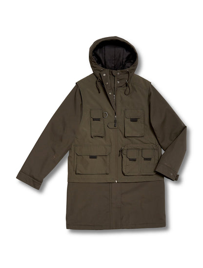 Cimandy 5K 3 in 1 Parka - ARMY GREEN COMBO