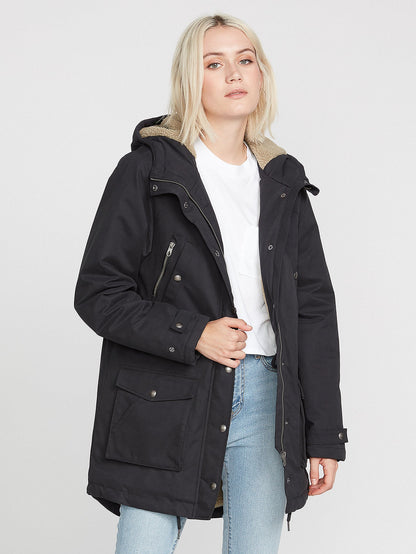 Parka Walk On By 5K - BLACK