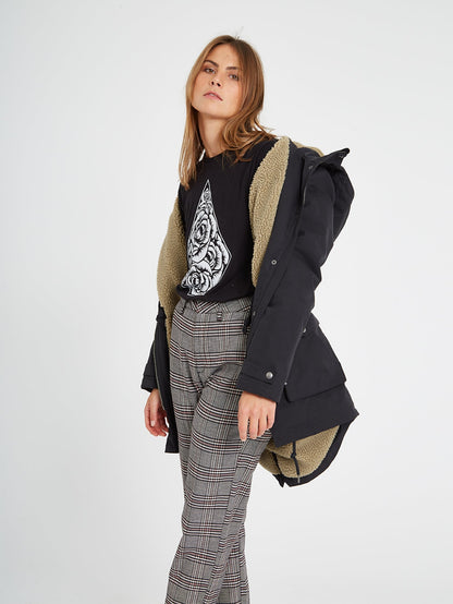 Parka Walk On By 5K - BLACK