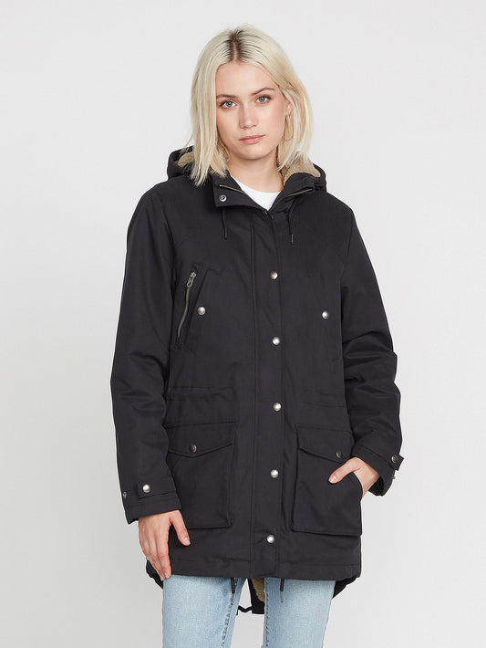 Parka Walk On By 5K - BLACK
