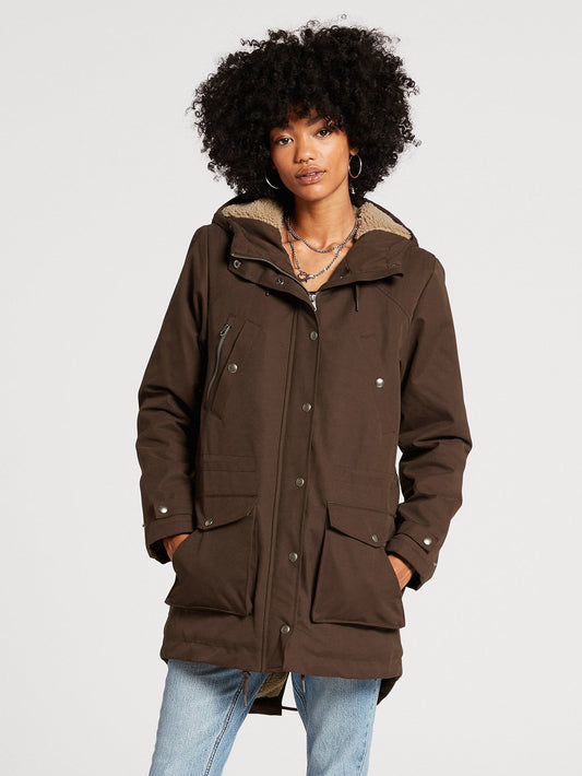 Parka Walk On By 5K - DARK BROWN