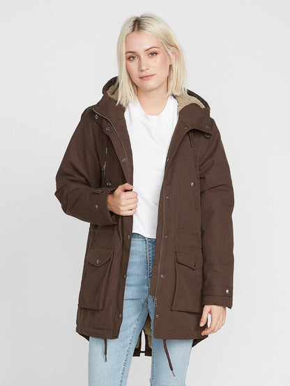 Parka Walk On By 5K - ESPRESSO