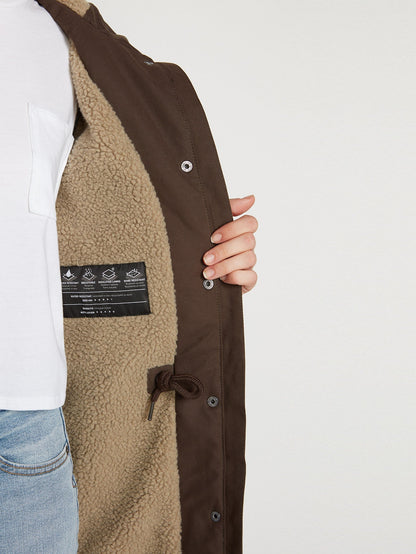 Parka Walk On By 5K - ESPRESSO