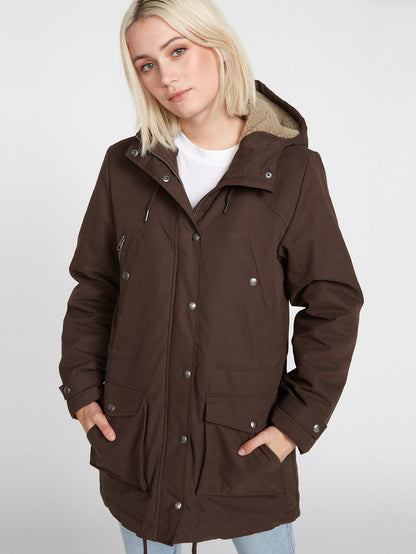 Parka Walk On By 5K - ESPRESSO