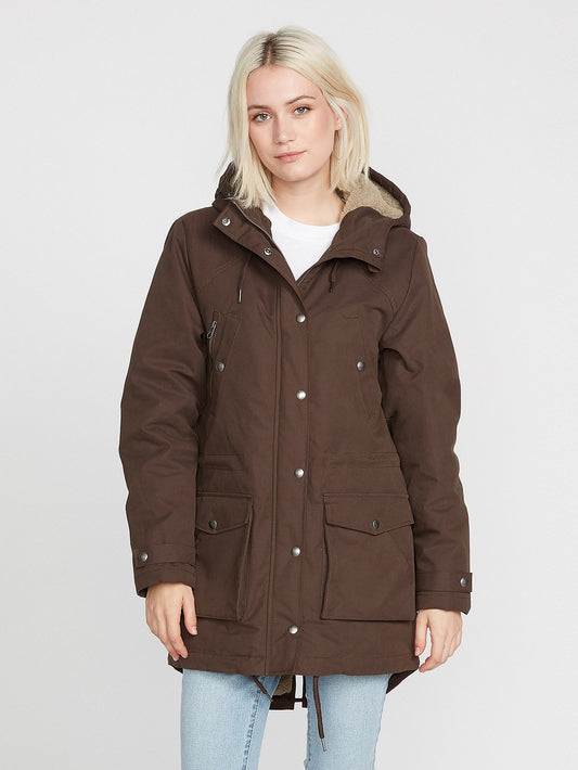 Parka Walk On By 5K - ESPRESSO
