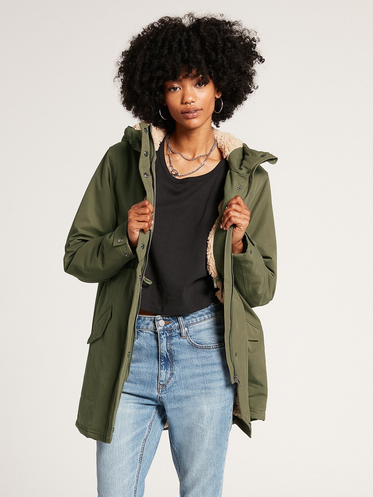 Parka Less Is More 5K - ARMY GREEN COMBO