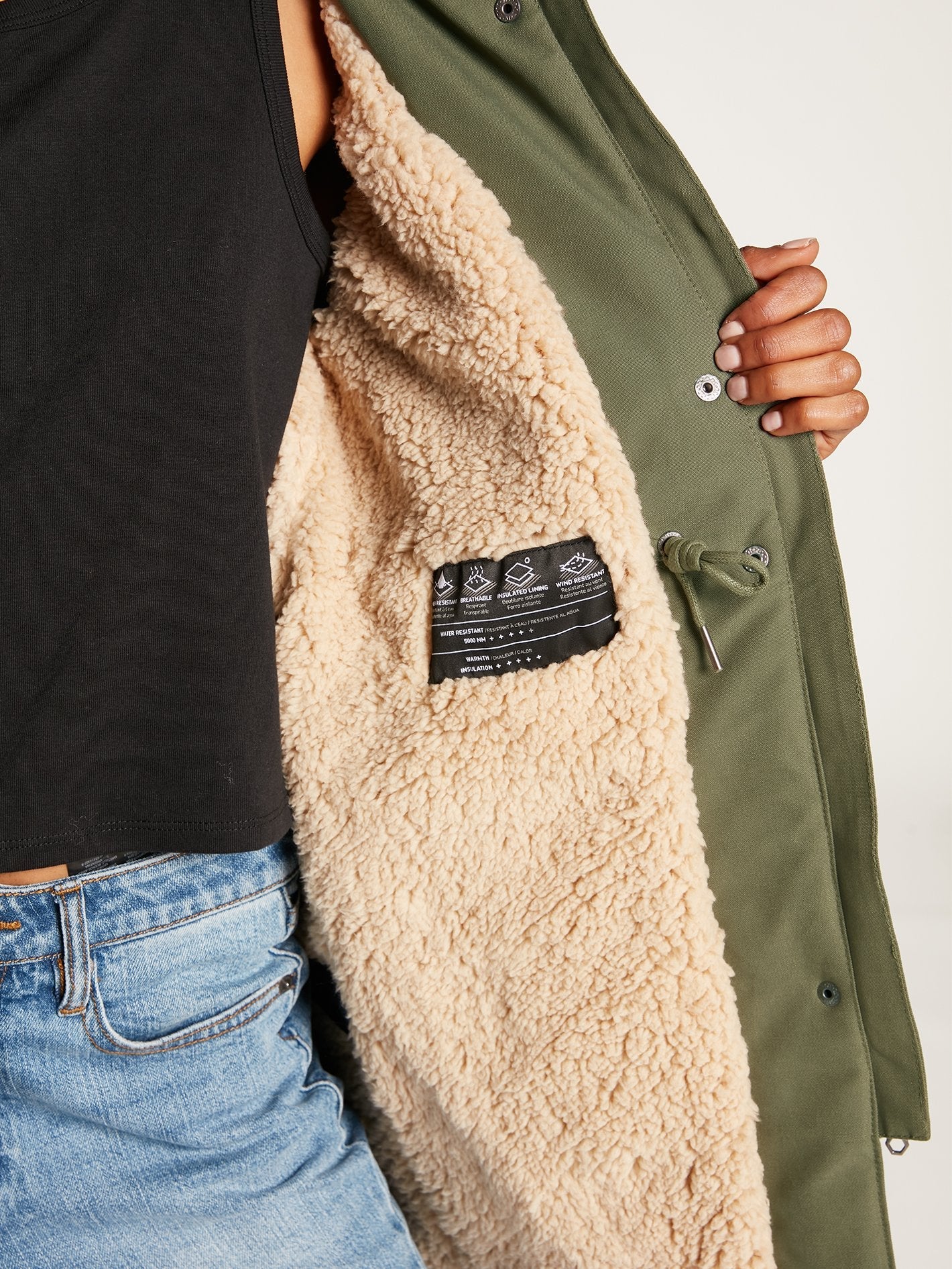Parka Less Is More 5K - ARMY GREEN COMBO