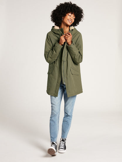 Parka Less Is More 5K - ARMY GREEN COMBO