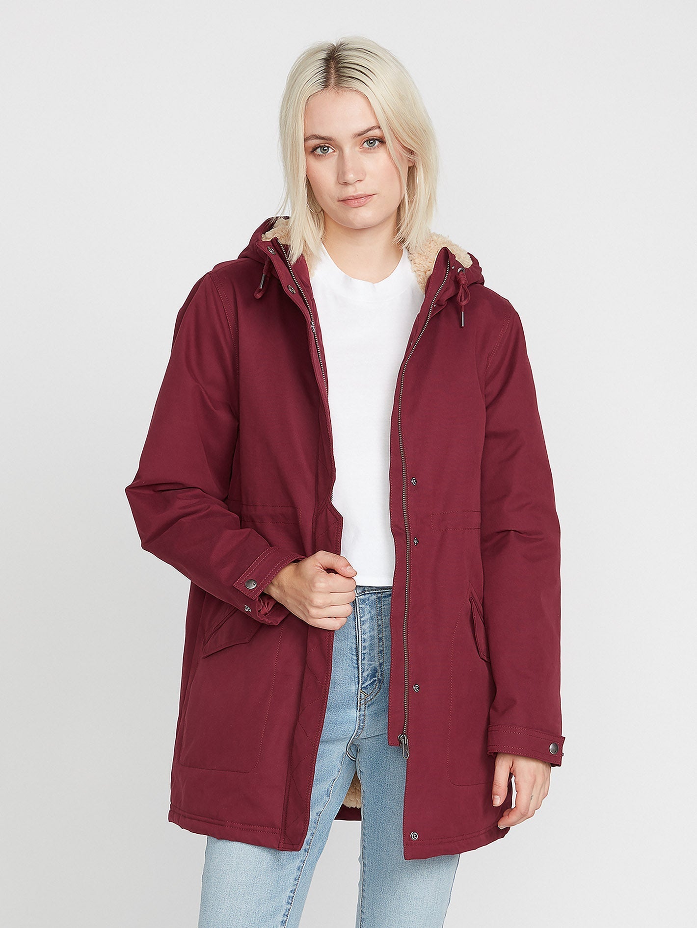 Less Is More 5K Parka - BURGUNDY