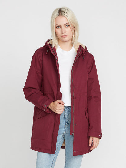Less Is More 5K Parka - BURGUNDY