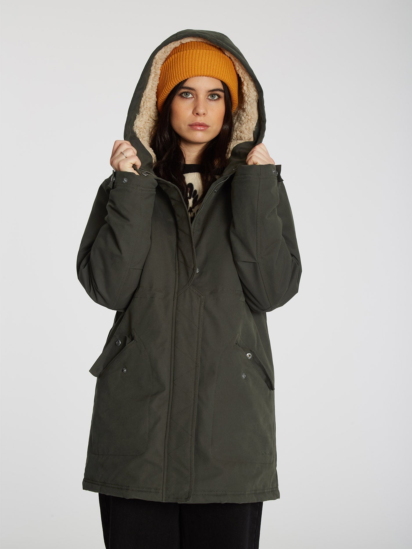 Less Is More 5K Parka - RINSED BLACK