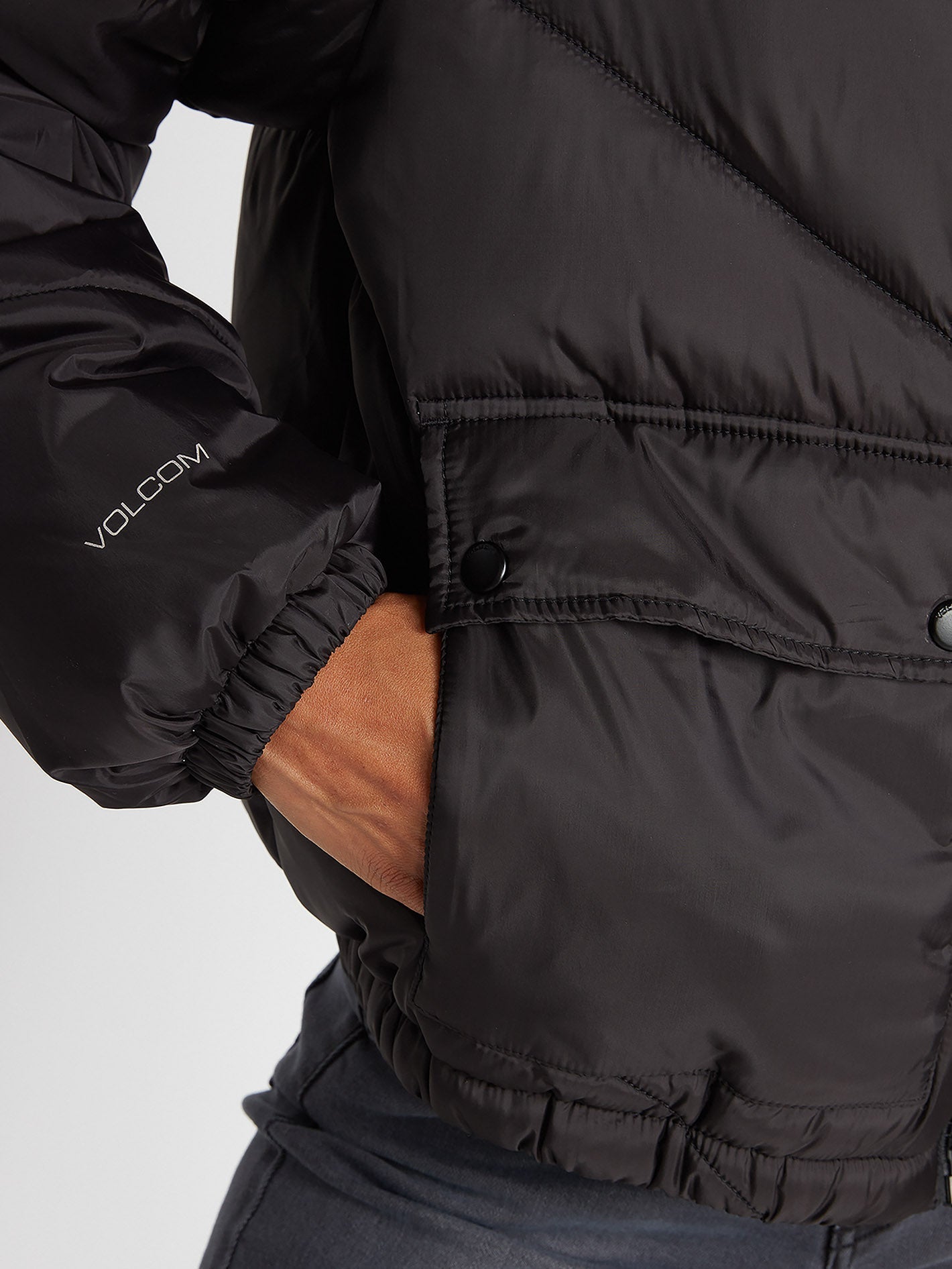 Veste Down'N Puff (réversible) - BLACK